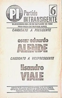 Partido Intransigente