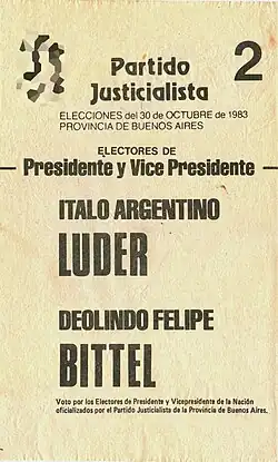 Partido Justicialista