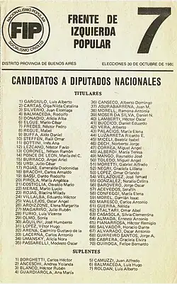 Frente de Izquierda Popular