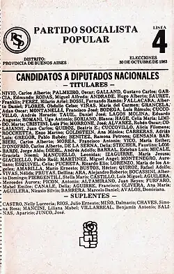 Partido Socialista Popular