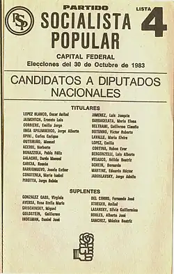 Partido Socialista Popular