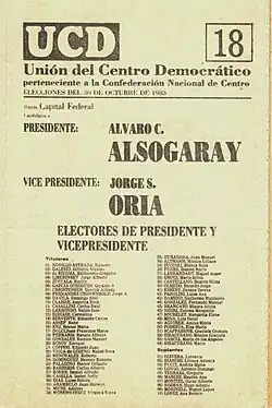 Unión del Centro Democrático