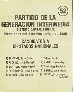 Generación Intermedia