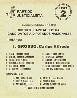 Partido Justicialista