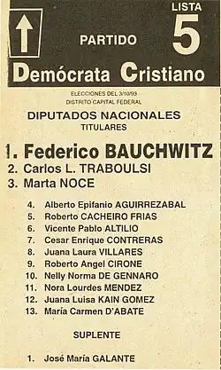 Partido Demócrata Cristiano