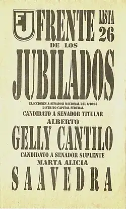 Frente de los Jubilados