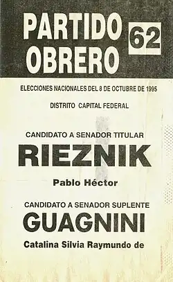 Partido Obrero