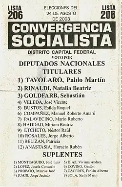 Convergencia Socialista