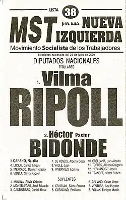 Movimiento Socialista de los Trabajadores