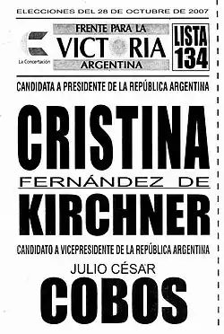 Frente para la Victoria