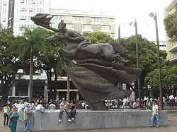 Bolívar desnudo, de Rodrigo Arenas Betancourt (1963).