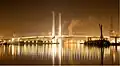 Puente de Bolte en la noche, Melbourne
