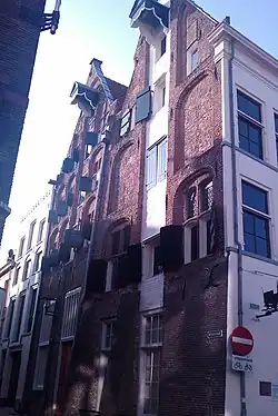 Almacenes en Deventer, miembro de la Liga Hanseática a orillas del río IJssel