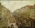 Boulevard Montmartre, Mardi Gras (1897), Camille Pissarro.