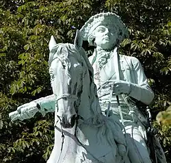 Estatua ecuestre de Carlos Guillermo Fernando, Duque de Brunswick-Luneburgo, en Braunschweig