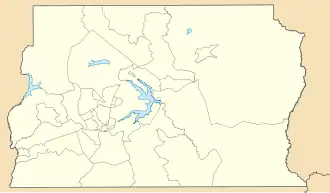Brasilia ubicada en Distrito Federal (Brasil)