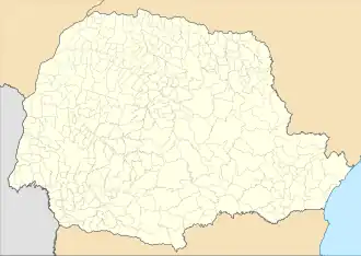 Foz de Iguazú ubicada en Parana