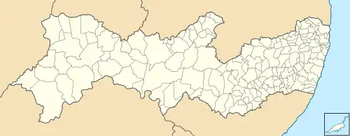 Recife ubicada en Pernambuco