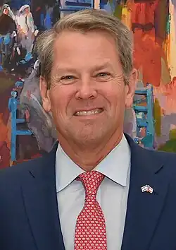 Gobernador Brian Kemp de Georgia (2019-presente)