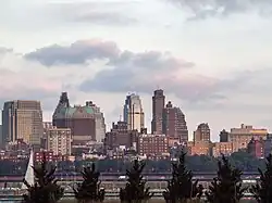 En el skyline de Brooklyn