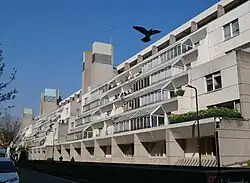 Centro Brunswick (1972) en Bloomsbury Londres, (Patrick Hodgkinson)