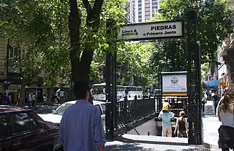 Entrada a la estación
