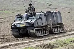 Bv S10 Viking durante el ejercicio Trident Juncture 2015.