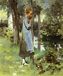 En el río, (1887).