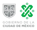 Logo de la administración de la Ciudad de México 2018-2024, encabezada por Claudia Sheinbaum.
