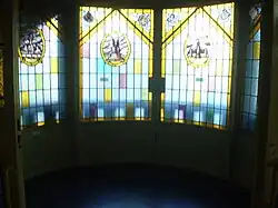 Vitral en la "Munich" de Costanera Sur