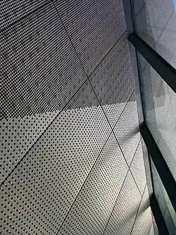 Placas de aluminio perforadas