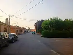 Vista de una de las calles de la localidad