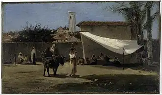 Una plaza en Caracas, 1852, Colección Patricia Phelps de Cisneros