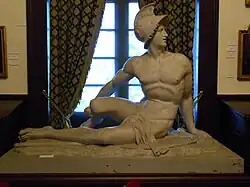 Aquiles arrancándose una flecha (1837), de Damià Campeny.