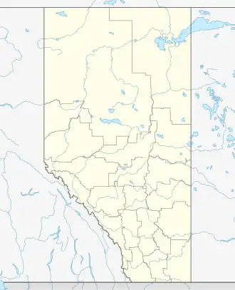 Lloydminster ubicada en Alberta