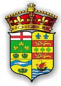 Escudo de armas del Dominio del Canadá (1905 - 1921)