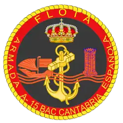 Emblema del buque Cantabria