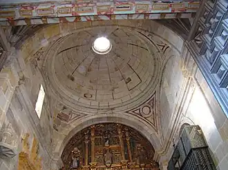 Cúpula de la capilla mayor.