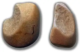 Canto tallado monofacial Tipo 1.4