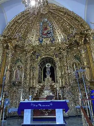 Capilla Mayor del Santuario de Nuestra Señora de la Coronada