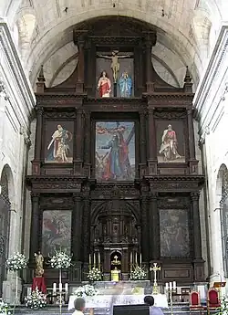 Retablo de la capilla de Cerralbo, de Alonso de Balbás y Francisco Camilo.