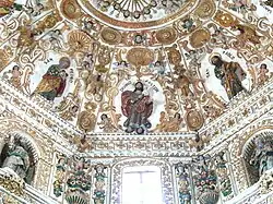 Cúpula de la capilla de Rosario.