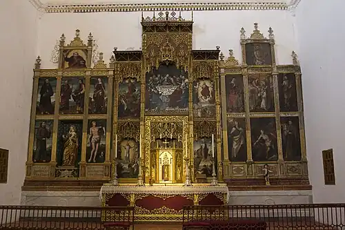 Retablo del Sagrario.