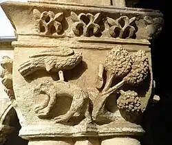 Águila atrapando una liebre.