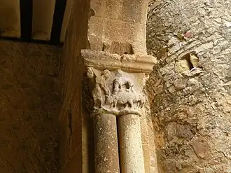 Capitel, la caza del jabalí.