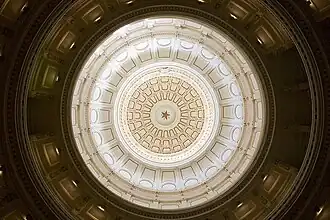Cúpula desde el interior.
