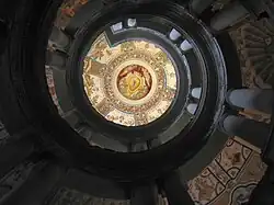 Escalera del Palazzo Farnese, Caprarola, de Vignola.