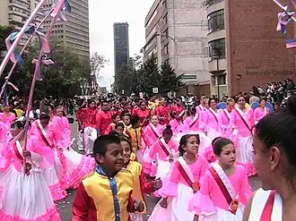 Carnaval de Bogotá en 2006.
