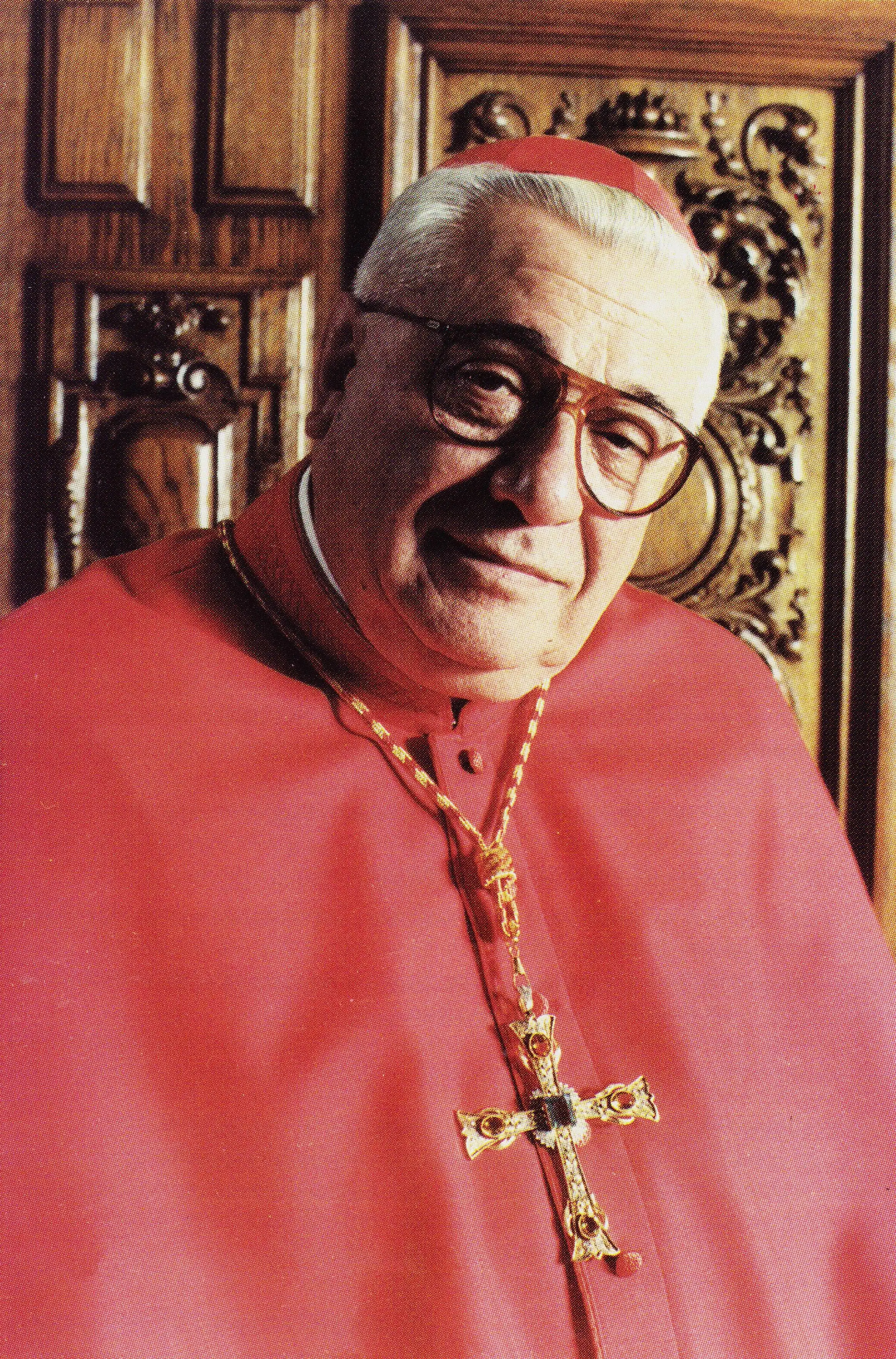 Antonio Quarracino al recibir el púrpura cardenalicio el 28 de junio de 1991