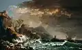 Naufragio en una costa rocosa, 1757 (Madrid, Colección Fundación Banco Santander)